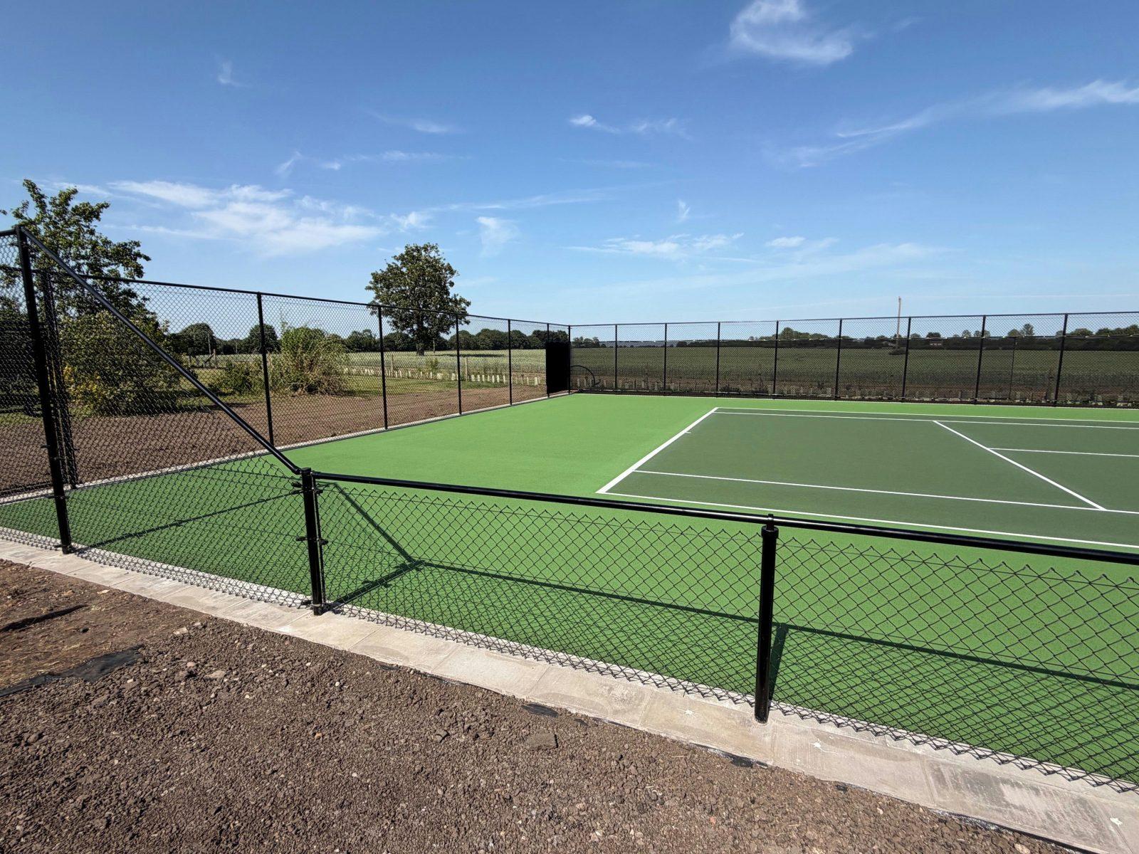 Project Update: Tennis Court Refurbishment, South Kyme
